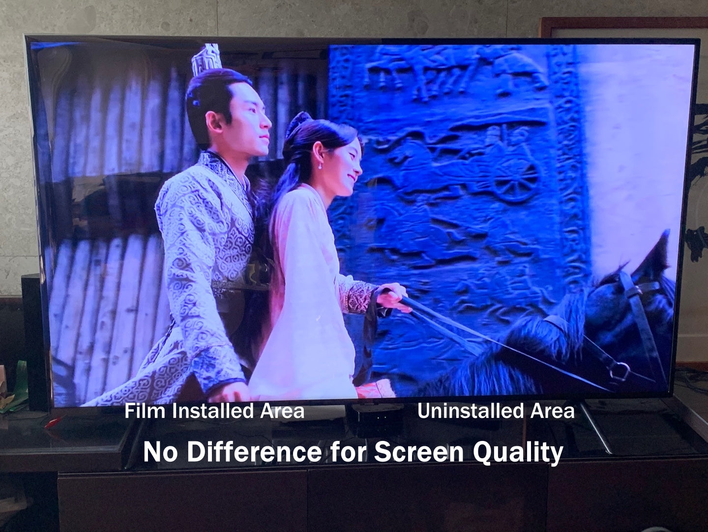 Block Display EMF & Blue Light together Emitting from LCD monitor TV