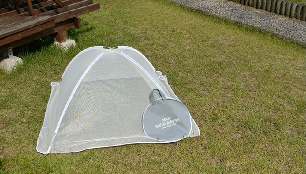 EMF Blocking Mosquito Net for Baby, Protect Baby from EMF and Insects