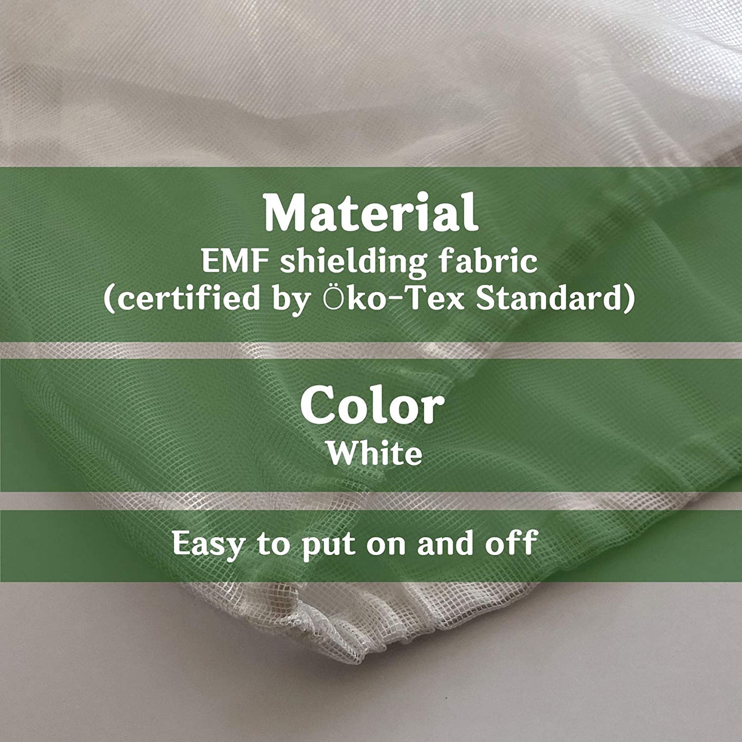 Head net Blocks EMF 5G UV Particle Bug, Protect heads from all hazards